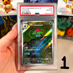 PSA 10 Ivysaur #167 Pokemon Japanese Scarlet & Violet 151