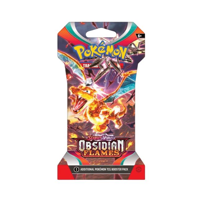Obsidian Flames Sleeved Booster Pack