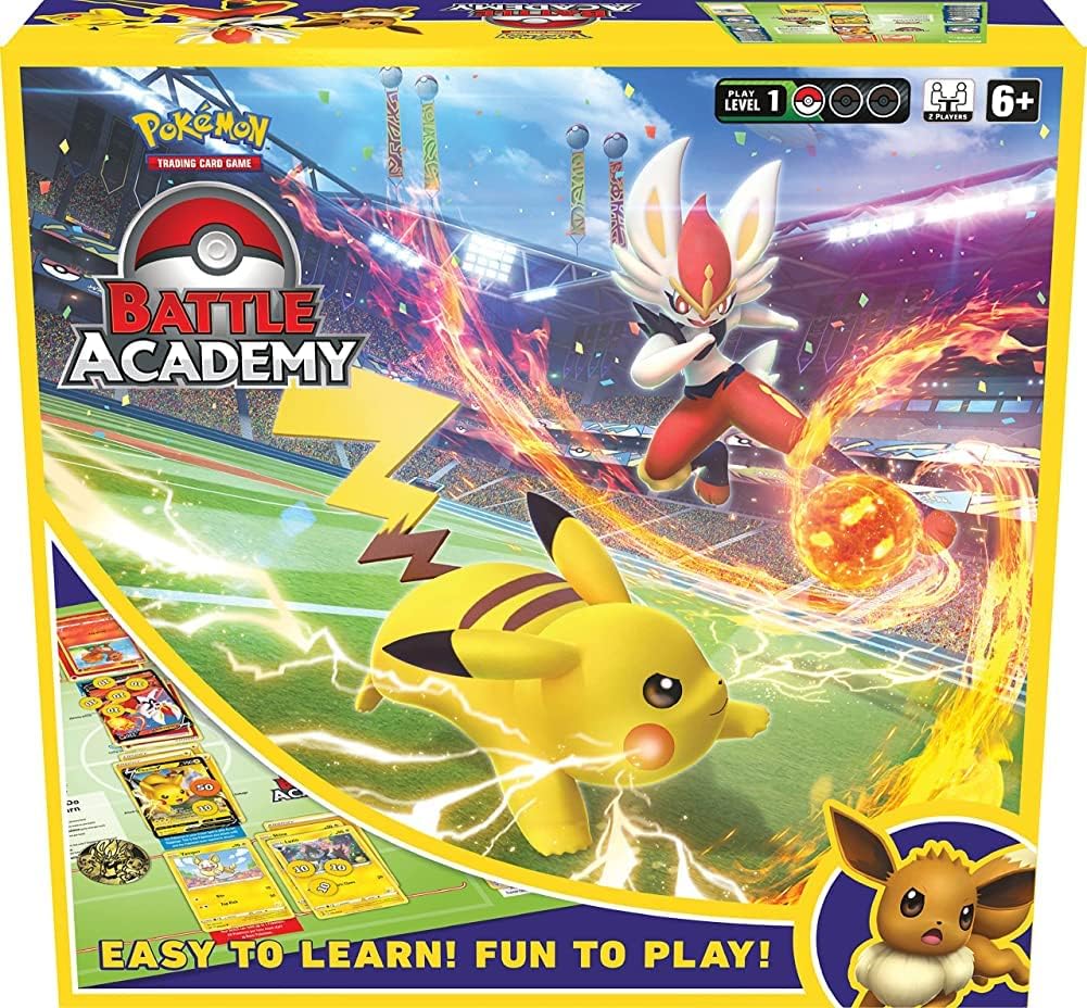 Pokémon TCG Battle Academy – Cinderace V, Pikachu V & Eevee V
